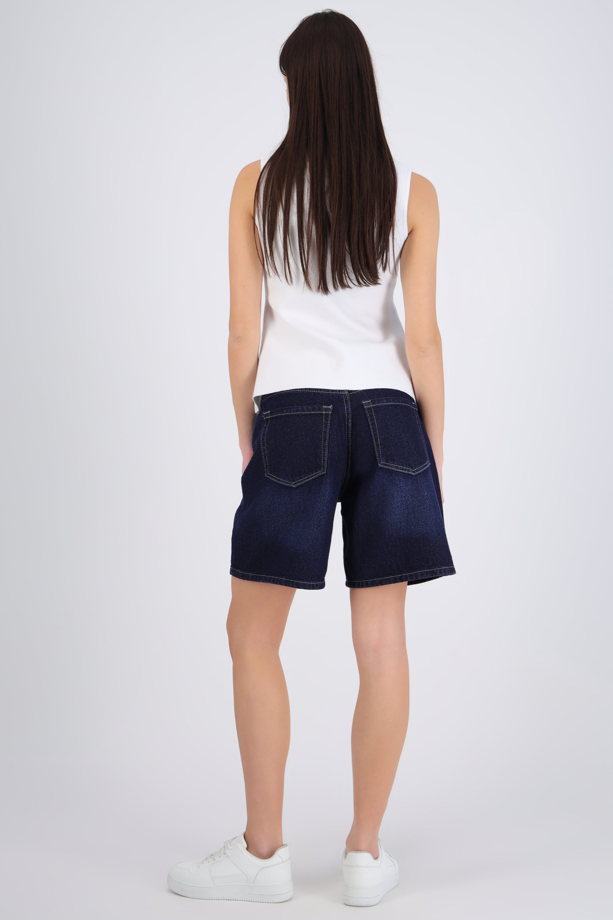 Bermuda midi denim