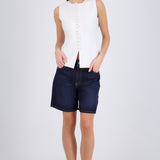Bermuda midi denim