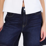 Bermuda midi denim