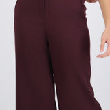 Pantalón cropped cintura alta