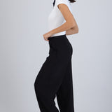 Pantalón barrel con bolsas