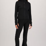 Chamarra deportiva con fleece