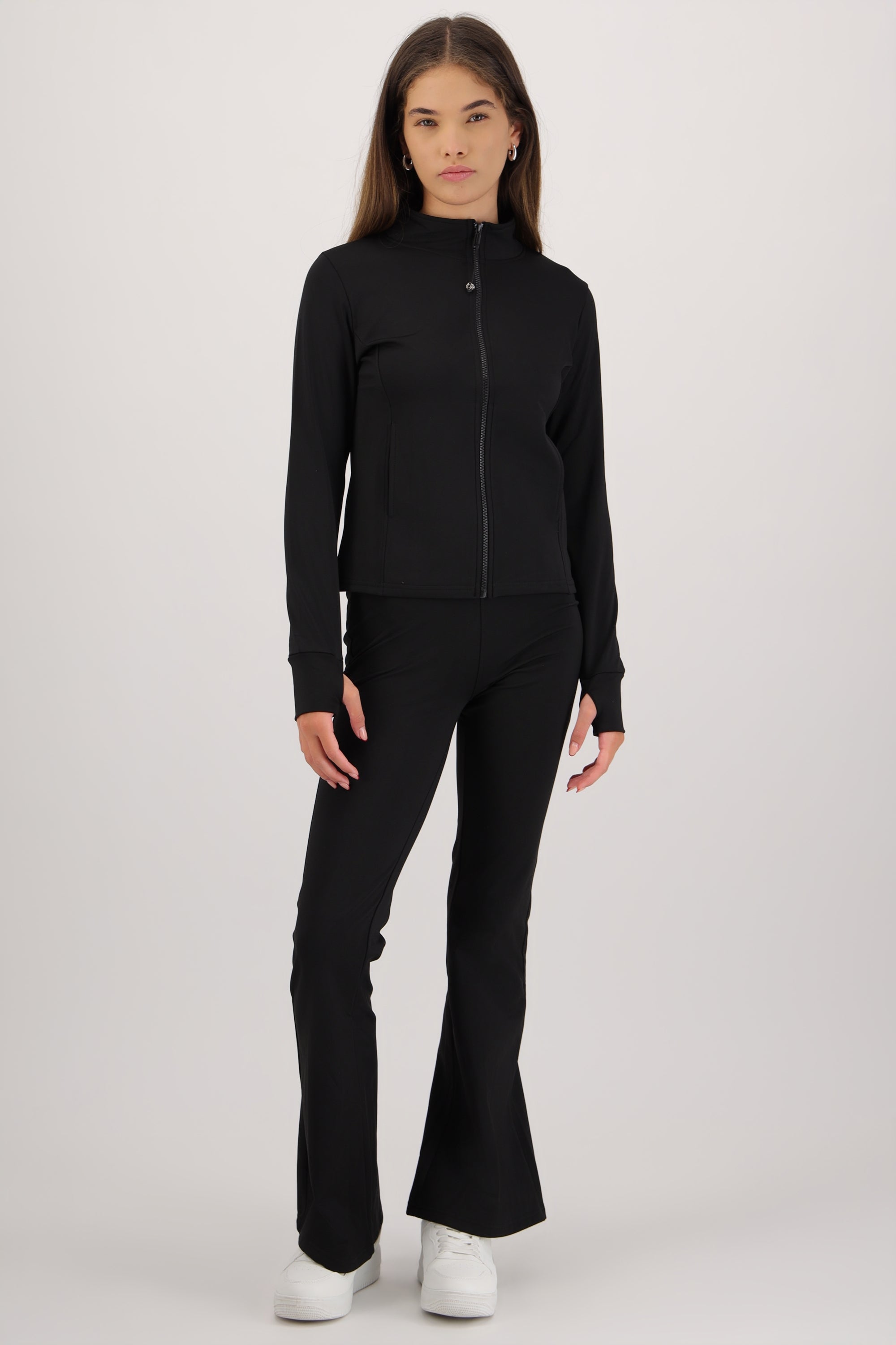Chamarra deportiva con fleece