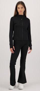 Chamarra deportiva con fleece