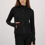 Chamarra deportiva con fleece