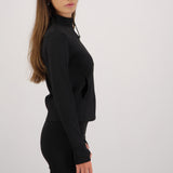 Chamarra deportiva con fleece