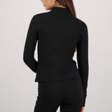 Chamarra deportiva con fleece