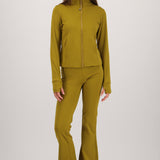 Chamarra deportiva con fleece