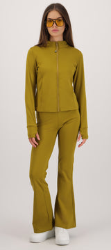 Chamarra deportiva con fleece