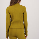 Chamarra deportiva con fleece