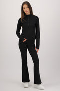Leggings deportivos flare con fleece