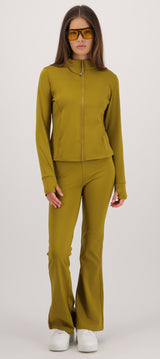 Leggings deportivos flare con fleece