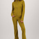 Leggings deportivos flare con fleece