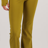 Leggings deportivos flare con fleece
