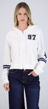 Sudadera con gorro número