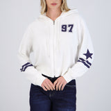 Sudadera con gorro número