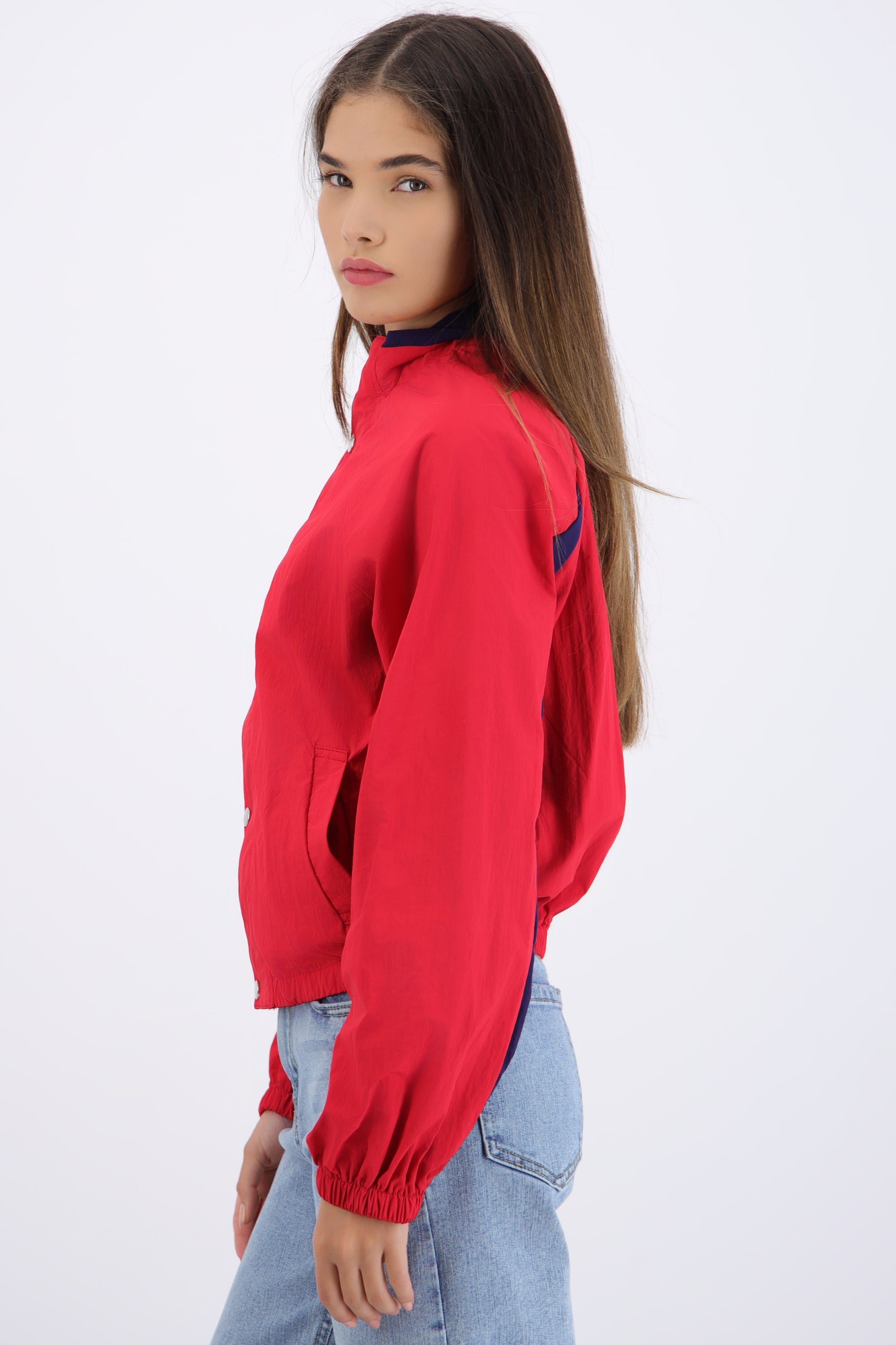 Chamarra color block