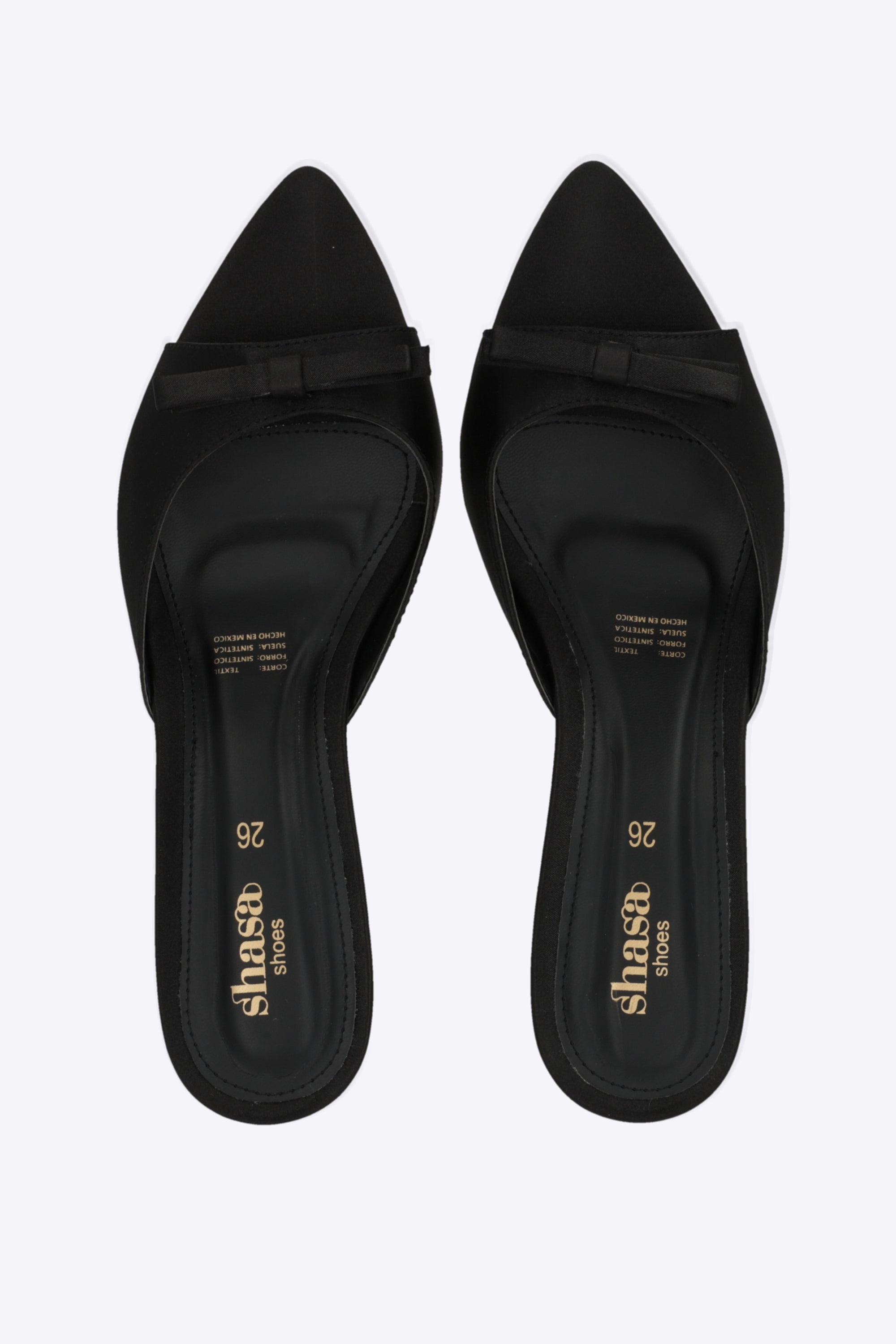 Tacón kitten peep toe moño