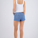 Short denim mid rise