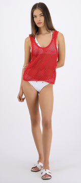 Top crochet tirantes