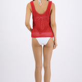 Top crochet tirantes