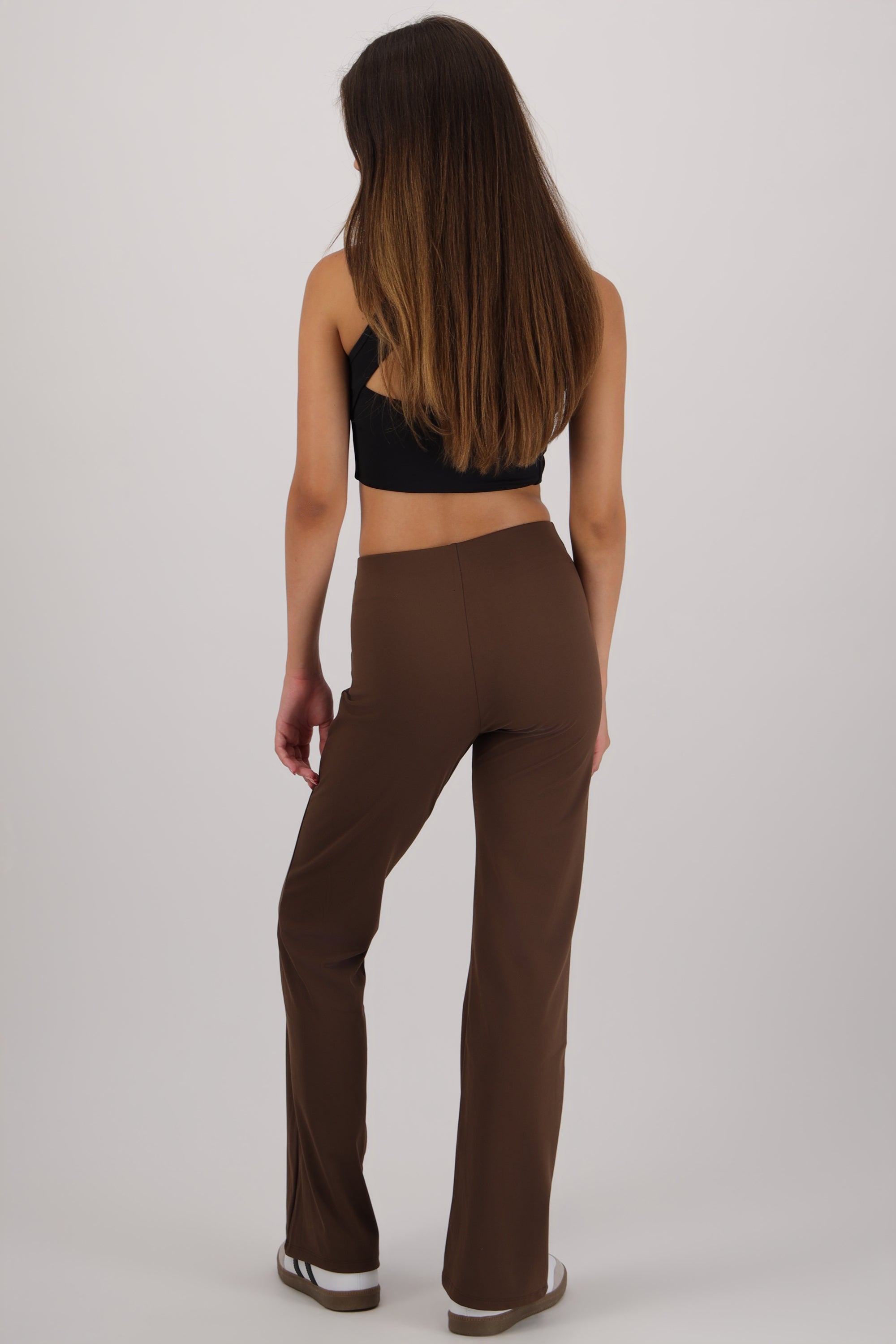 Leggings acampanados CHOCOLATE