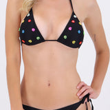 Bikini bordado flores