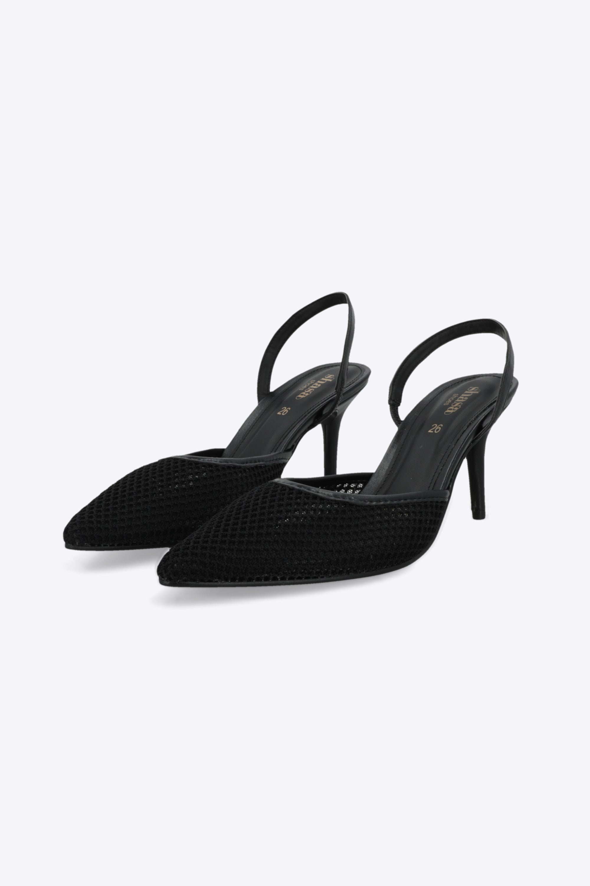 Tacón puntal red sling back