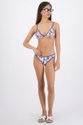 Bikini estampado contrastes