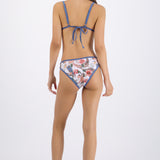 Bikini estampado contrastes