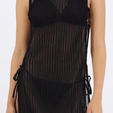 Vestido salida aros costados