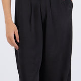 Pantalón satinado wide leg
