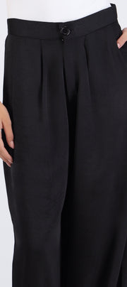 Pantalón satinado wide leg