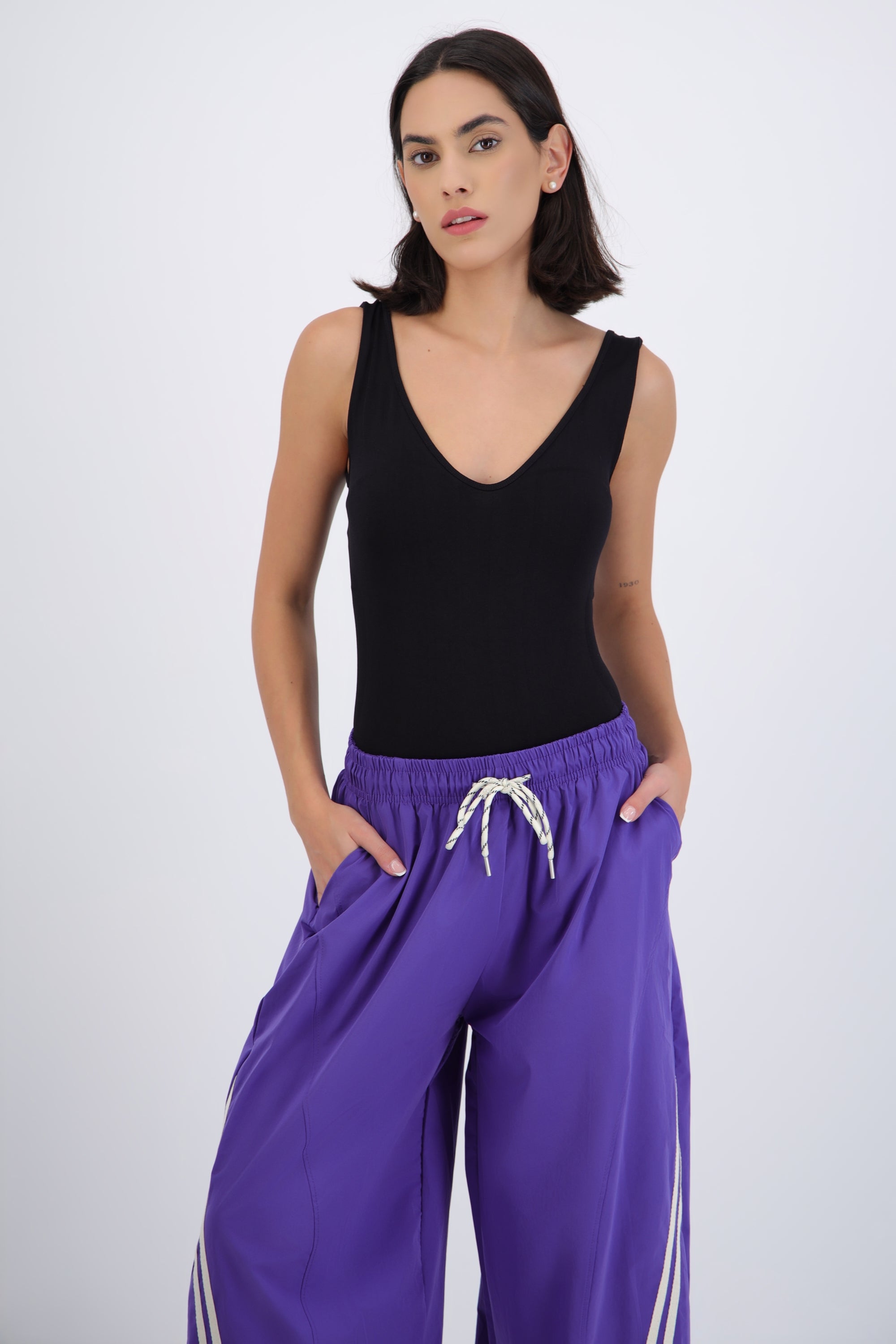 Body seamless escote v