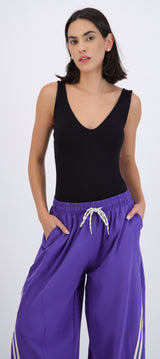 Body seamless escote v
