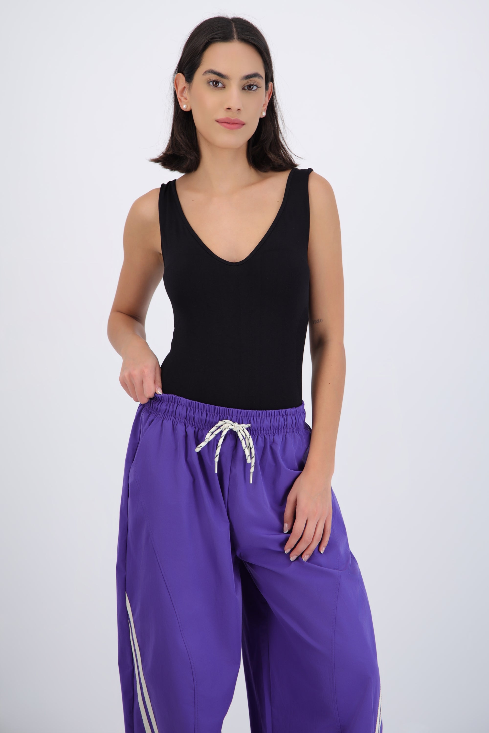 Body seamless escote v