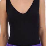 Body seamless escote v