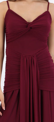 Vestido con nuedo tirantes