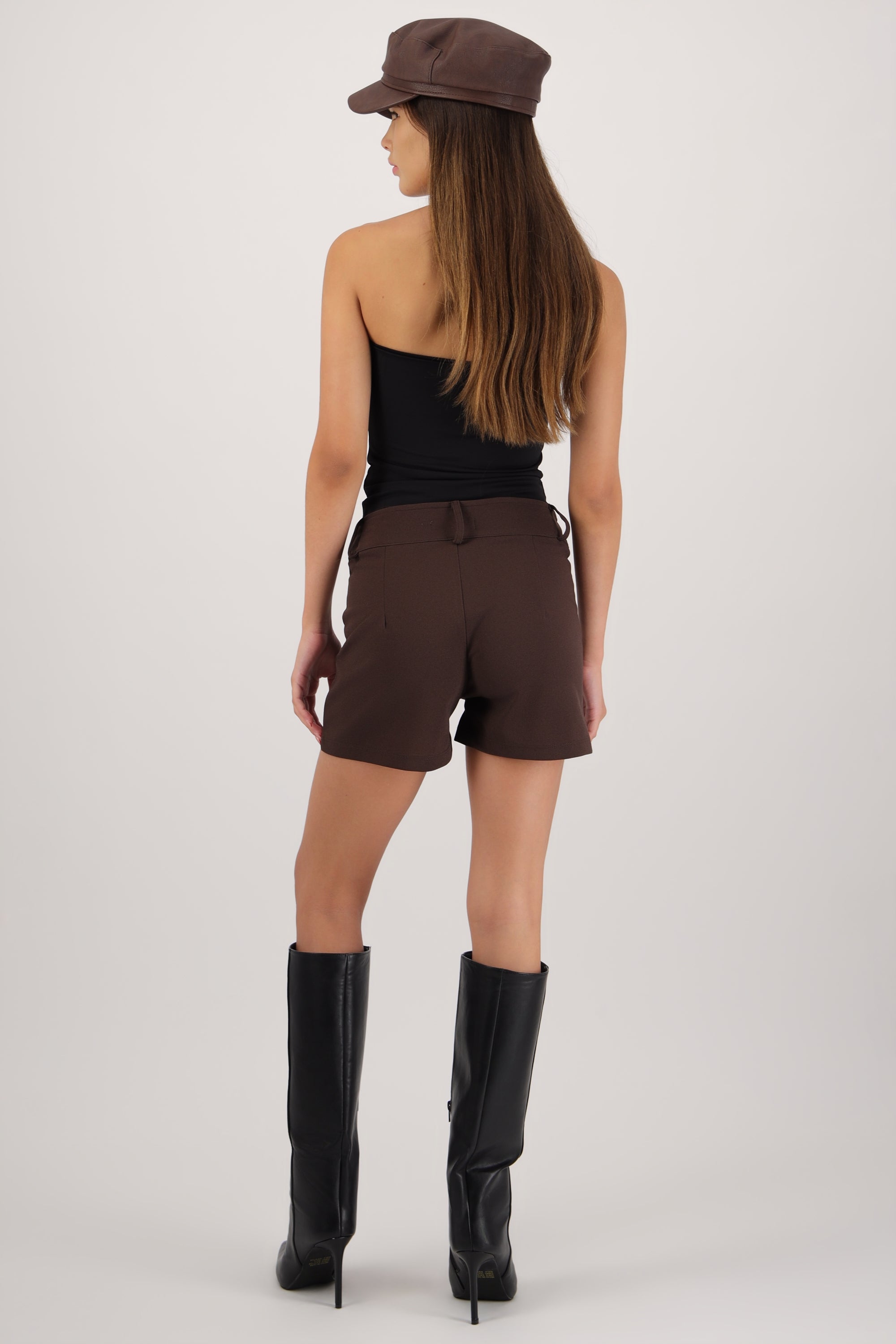 Short mini pretina CHOCOLATE