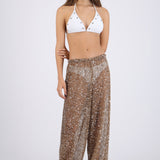 Pantalo lentejuelas crochet