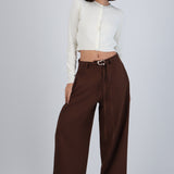 Pantalón tiras hebilla