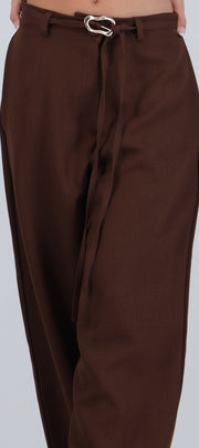 Pantalón tiras hebilla