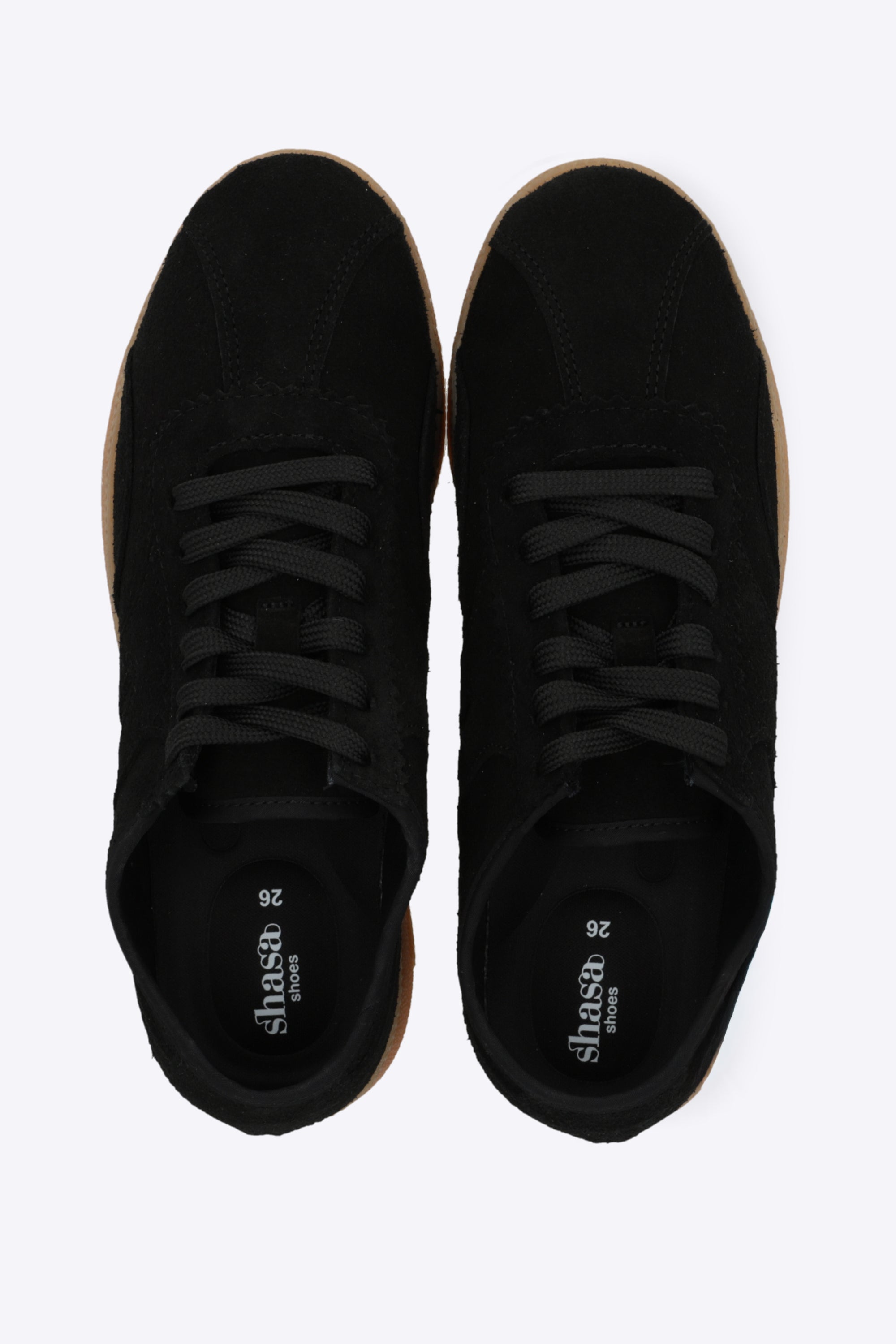 Tenis monocromatico durazno