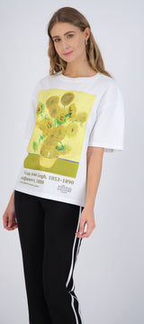 Playera los girasoles