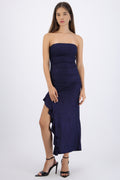 Vestido maxi detalle olan brillos
