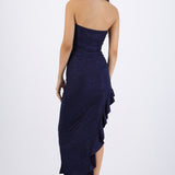 Vestido maxi detalle olan brillos