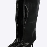 Bota alta croco puntal