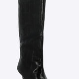 Bota alta croco puntal