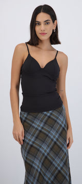 Top tirantes con copa liso