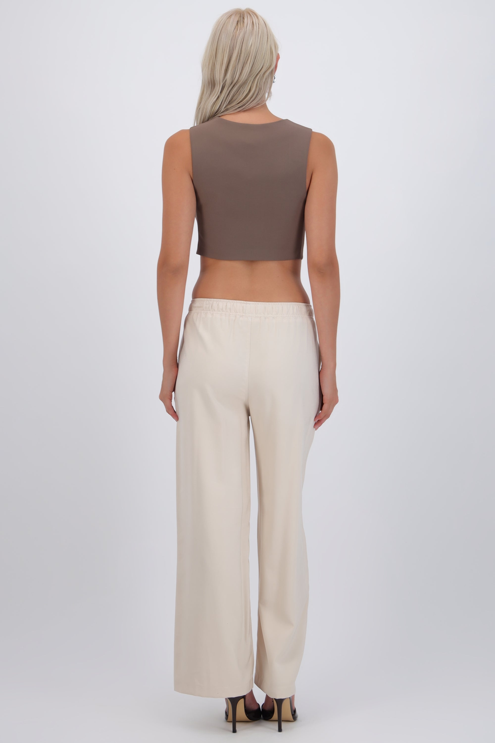 Pantalón fluido tacto suave
